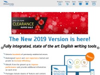 Desktop screenshot for whitesmoke.com