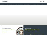 Desktop screenshot for meggitt.com