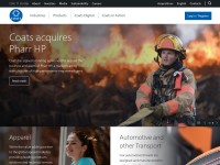 Desktop screenshot for coats.com