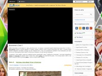 Desktop screenshot for sims3pack.ru