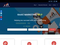Desktop screenshot for isaacmarketinghelp.com
