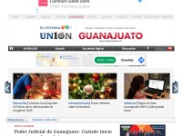 Desktop screenshot for unionguanajuato.mx