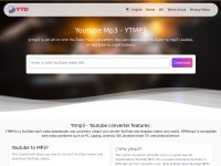 Desktop screenshot for ytmp3to.com