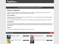 Desktop screenshot for pagalsong.mobi