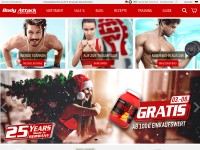 Desktop screenshot for body-attack.de