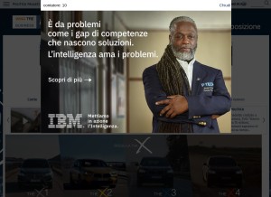 How affaritaliani.it looks like on a tablet such as an iPad.