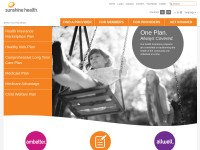 Desktop screenshot for sunshinehealth.com