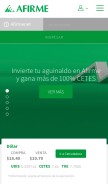 How afirme.com looks like on a mobile device such as an iPhone.