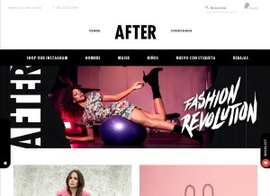 How after.mx looks like on a tablet such as an iPad.