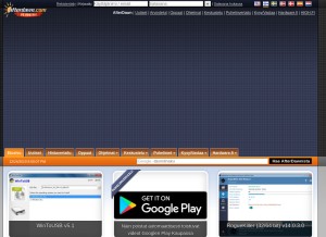 How afterdawn.fi looks like on a tablet such as an iPad.