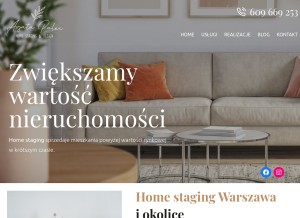 How agatapalec.pl looks like on a tablet such as an iPad.