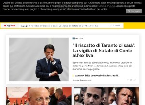 How agi.it looks like on a tablet such as an iPad.