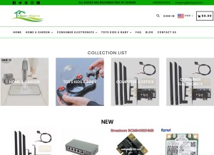 How ahappyd.com looks like on a tablet such as an iPad.