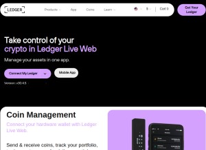 How ai-ledgerlive.com looks like on a tablet such as an iPad.