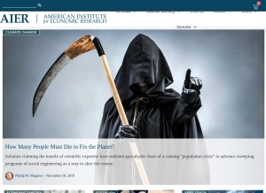 How aier.org looks like on a tablet such as an iPad.