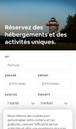 How airbnb.fr looks like on a mobile device such as an iPhone.