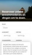 How airbnb.nl looks like on a mobile device such as an iPhone.