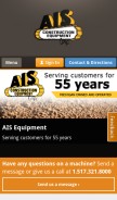 How aisequip.com looks like on a mobile device such as an iPhone.