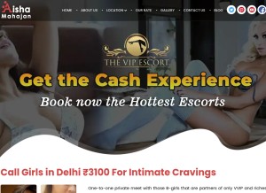 How aishamahajan.com looks like on a tablet such as an iPad.