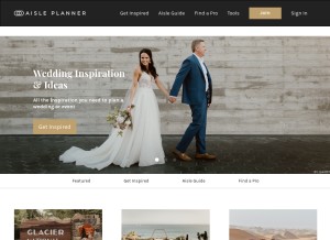 How aisleplanner.com looks like on a tablet such as an iPad.