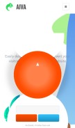 How aivalabs.com looks like on a mobile device such as an iPhone.