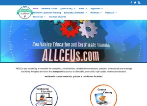 How allceus.com looks like on a tablet such as an iPad.