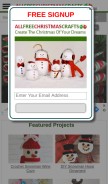 How allfreechristmascrafts.com looks like on a mobile device such as an iPhone.