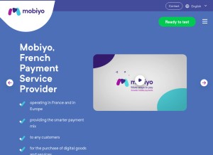 How allopass.com looks like on a tablet such as an iPad.