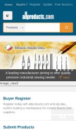 How allproducts.com looks like on a mobile device such as an iPhone.