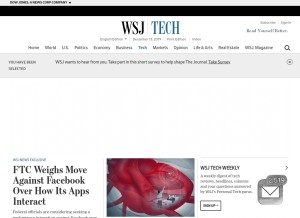 How allthingsd.com looks like on a tablet such as an iPad.