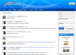 How alltrikes.com looks like on a tablet such as an iPad.