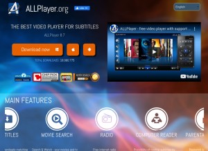 How allvideo.pl looks like on a tablet such as an iPad.