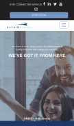 How altairglobal.com looks like on a mobile device such as an iPhone.