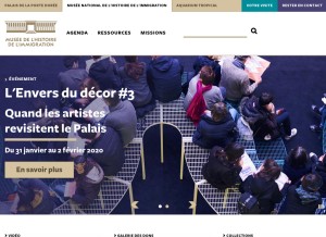 How alterites.com looks like on a tablet such as an iPad.