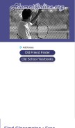How alumnionline.org looks like on a mobile device such as an iPhone.