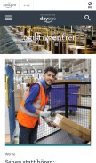 How amazon-logistikblog.de looks like on a mobile device such as an iPhone.