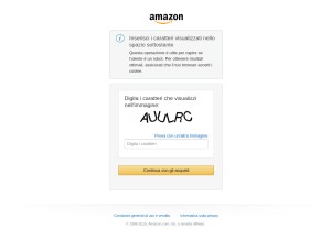 How amazon.it looks like on a tablet such as an iPad.