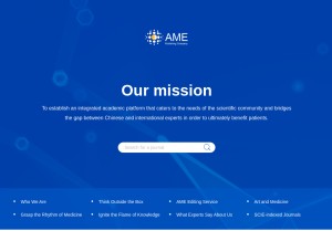 How amegroups.com looks like on a tablet such as an iPad.