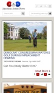 How americanactionnews.com looks like on a mobile device such as an iPhone.