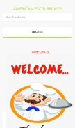 How americanfoodrecipes.com looks like on a mobile device such as an iPhone.