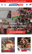 How americansale.com looks like on a mobile device such as an iPhone.