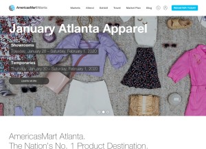 How americasmart.com looks like on a tablet such as an iPad.