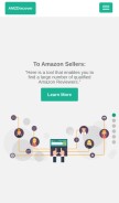 How amzdiscover.com looks like on a mobile device such as an iPhone.