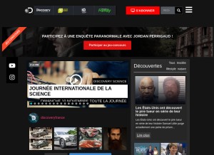How animalplanet.com looks like on a tablet such as an iPad.