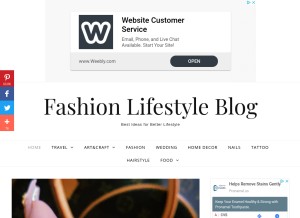 How annatour1.com looks like on a tablet such as an iPad.