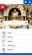 How antwerpen.be looks like on a mobile device such as an iPhone.