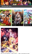 How anzanimes.com looks like on a mobile device such as an iPhone.