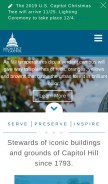 How aoc.gov looks like on a mobile device such as an iPhone.
