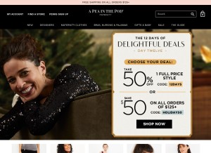 How apeainthepod.com looks like on a tablet such as an iPad.