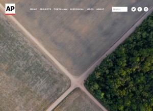 How apimagesblog.com looks like on a tablet such as an iPad.